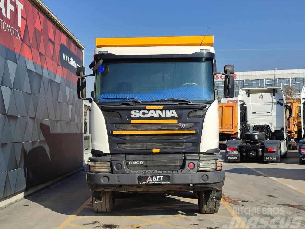 Scania 2015 G 400 E5 AC HARDOX TIPPER Sora- ja kippiautot