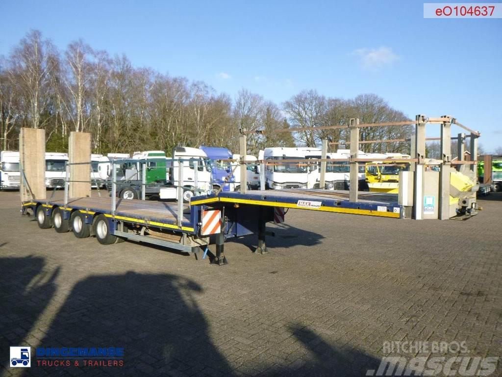 Faymonville 4-axle semi-lowbed trailer 60 t + ramps Puoliperävaunulavetit