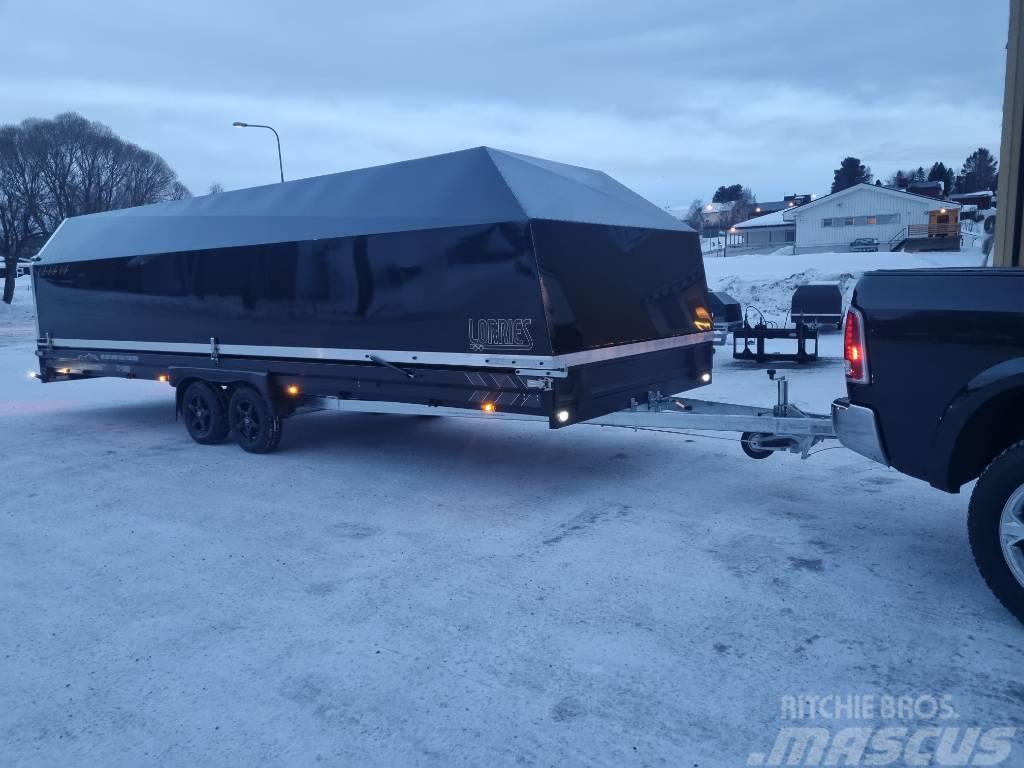 Lorries snowmaster tt-695i Black edition Kevyet peräkärryt