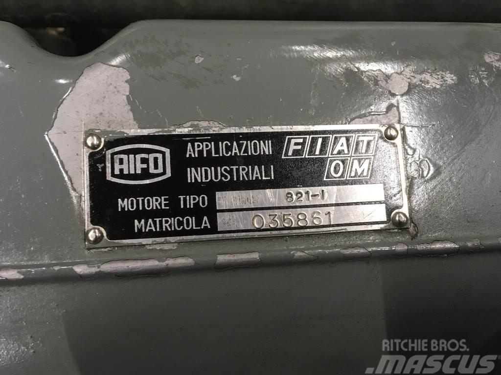Fiat 821-I GENERATOR 110KVA USED Dieselgeneraattorit