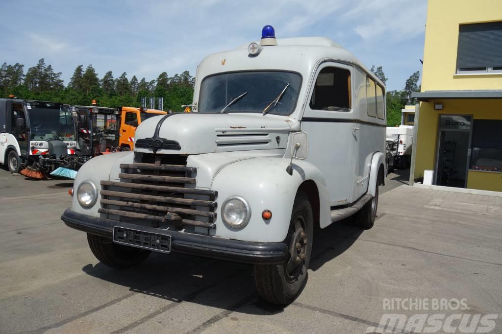 Ford Ford FK 3500 V8 mit H-Kennzeichen Oldtimer Ambulanssit
