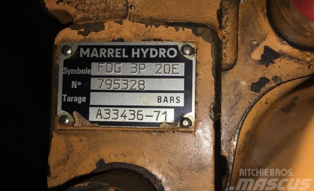 Marrel Hydro - rozdzielacz hydrauliczny FDG 3P 20E 795328 Hydrauliikka