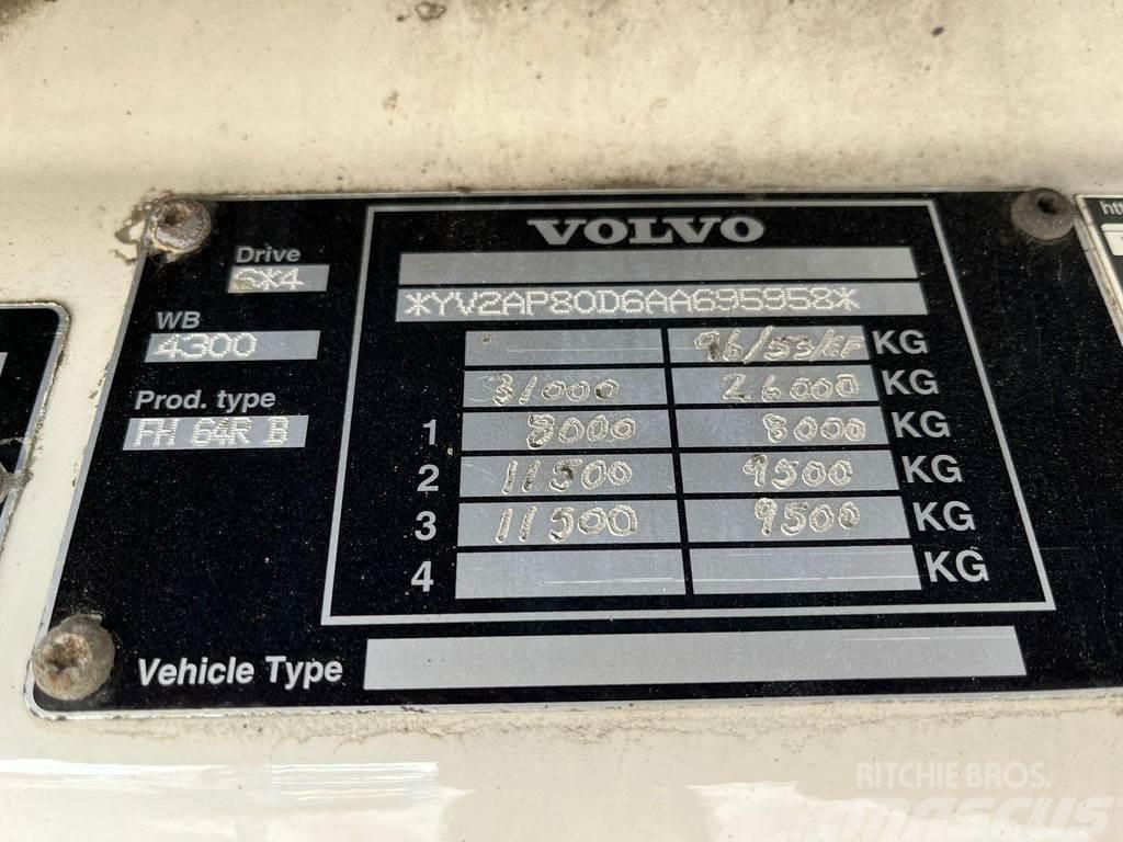 Volvo FH 16 600 6x4 RETARDER / CHASSIS L=6289 mm Kuorma-autoalustat