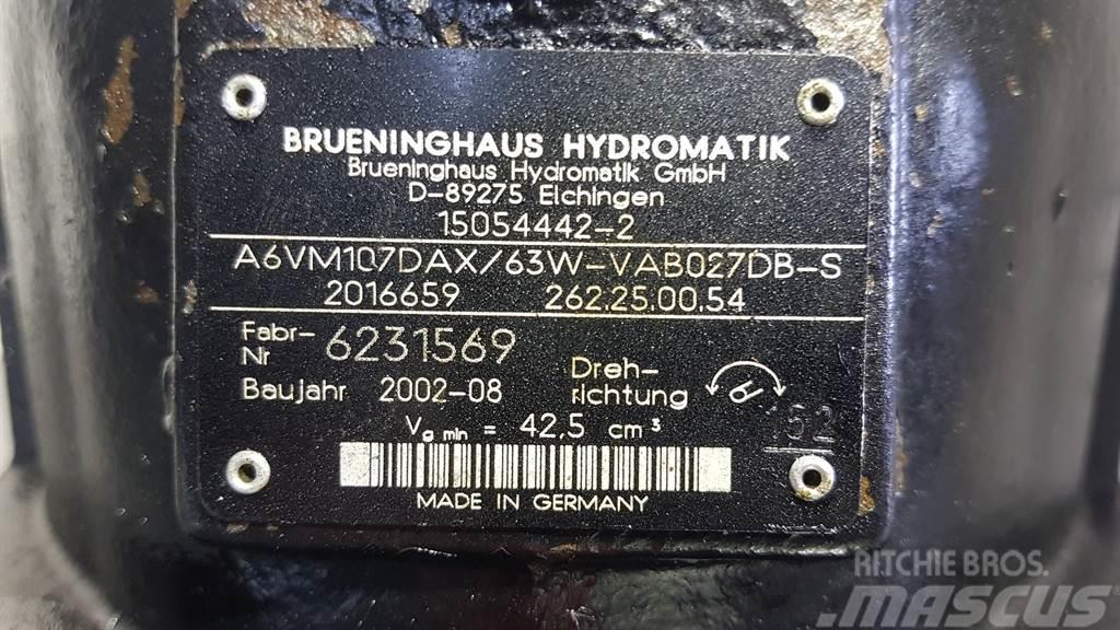 Brueninghaus Hydromatik A6VM107DAX/63W - Bucher Citycat 5000 - Drive motor Hydrauliikka