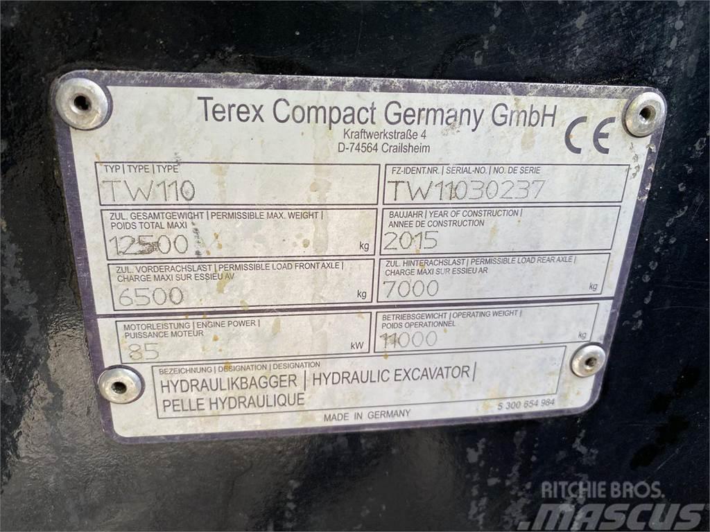 Terex TW110 Pyöräkaivukoneet