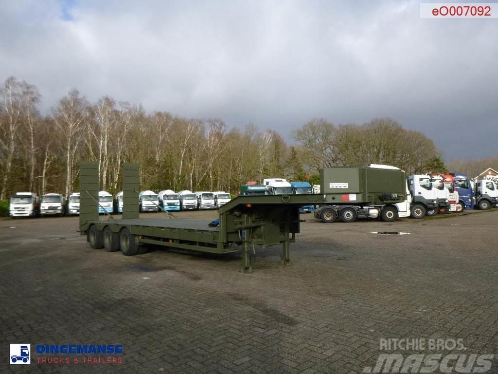 Broshuis 3-axle semi-lowbed trailer E-2130 / 73 t + ramps Lavapuoliperävaunut