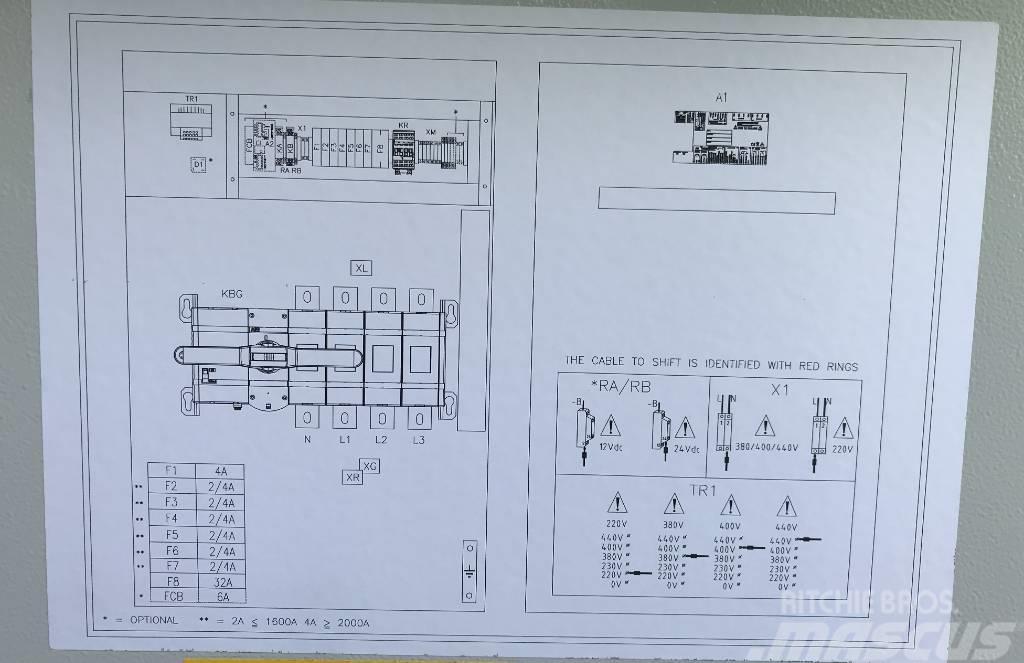 ATS Panel 2.500A - Max 1.730 kVA - DPX-27513 Muut koneet