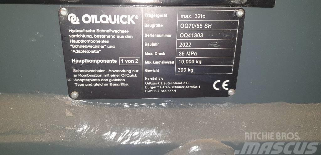OilQuick OQ70/55 Pikakytkimet
