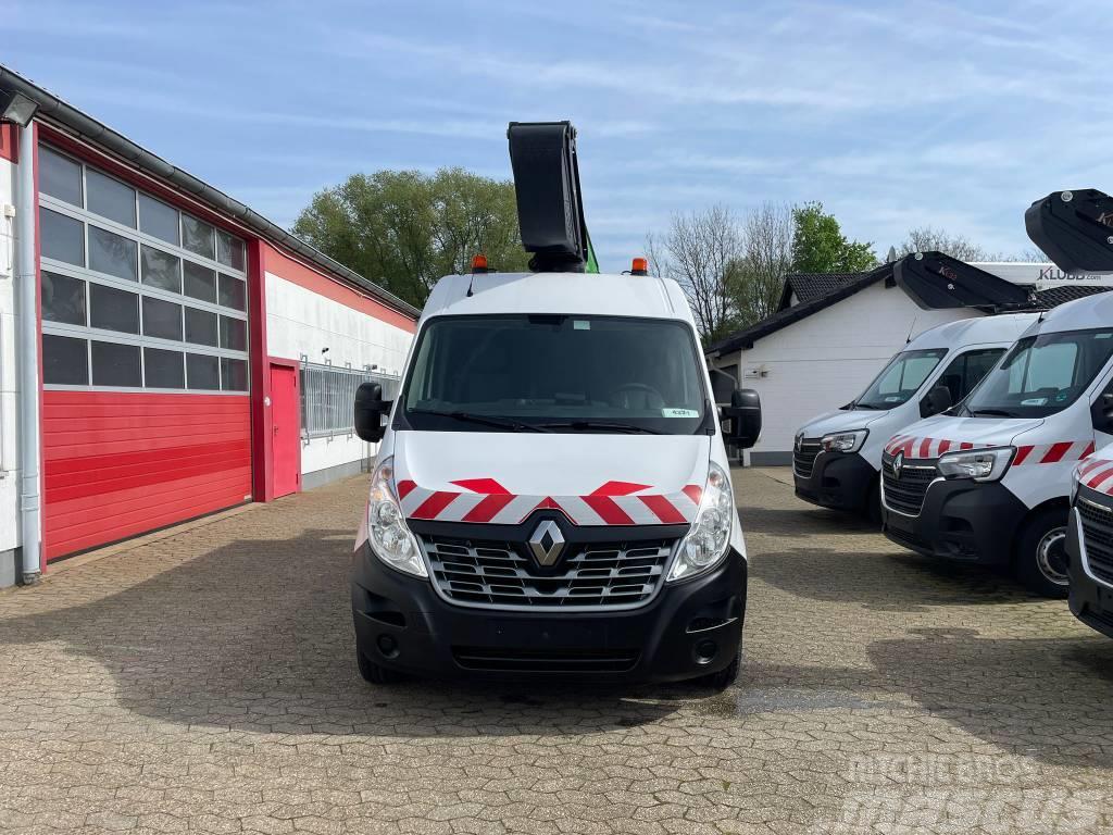 Renault Master Hubarbeitsbühne KLUBB K42P Korb 200kg EURO Nostolava-autot