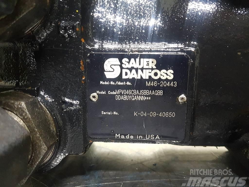 Sauer Danfoss MPV046CBAJSBBAAGBBD - M46-20443 - Drive pump Hydrauliikka