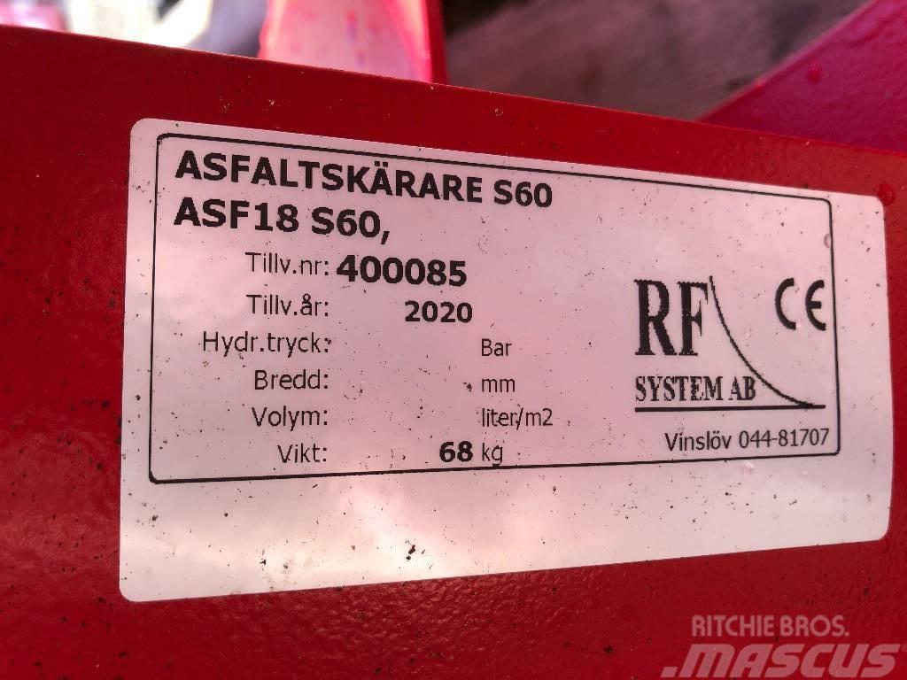 Rf-system RF Asfaltskärare S60 Asfaltti- ja betonileikkurit