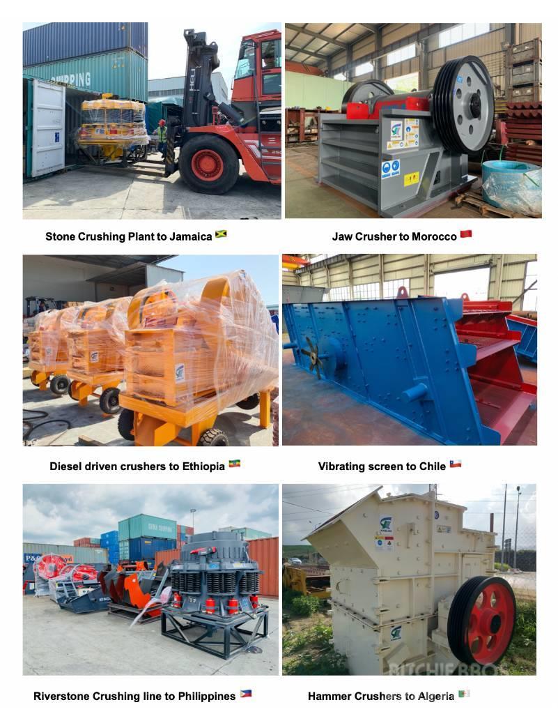 Kinglink belt conveyor for aggregates transport Muut materiaalinkäsittelykoneet
