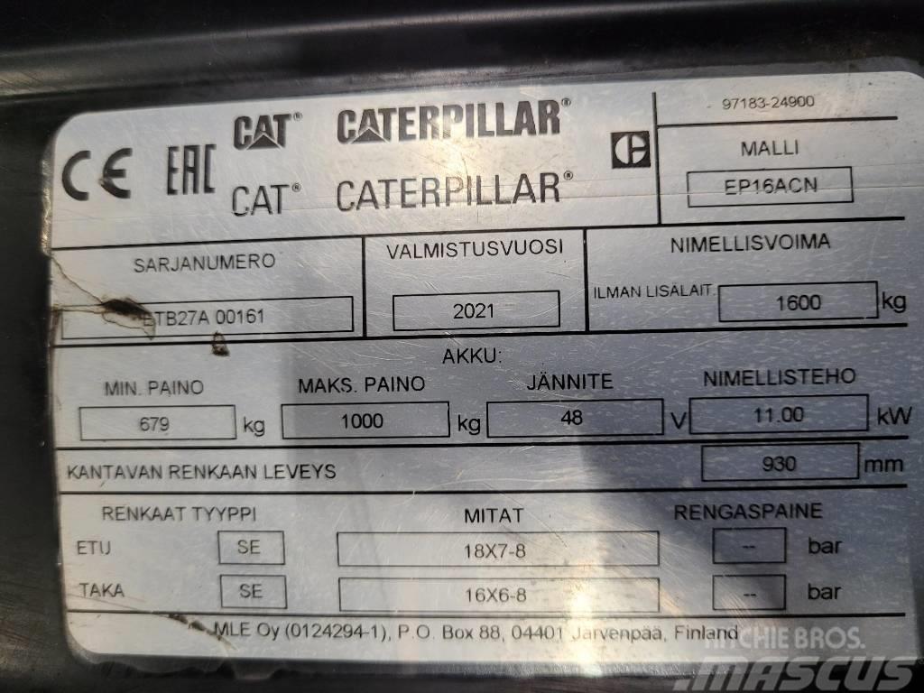 CAT EP16 ACN Sähkötrukit