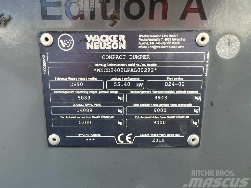 Wacker Neuson DV 90 Minidumpperit