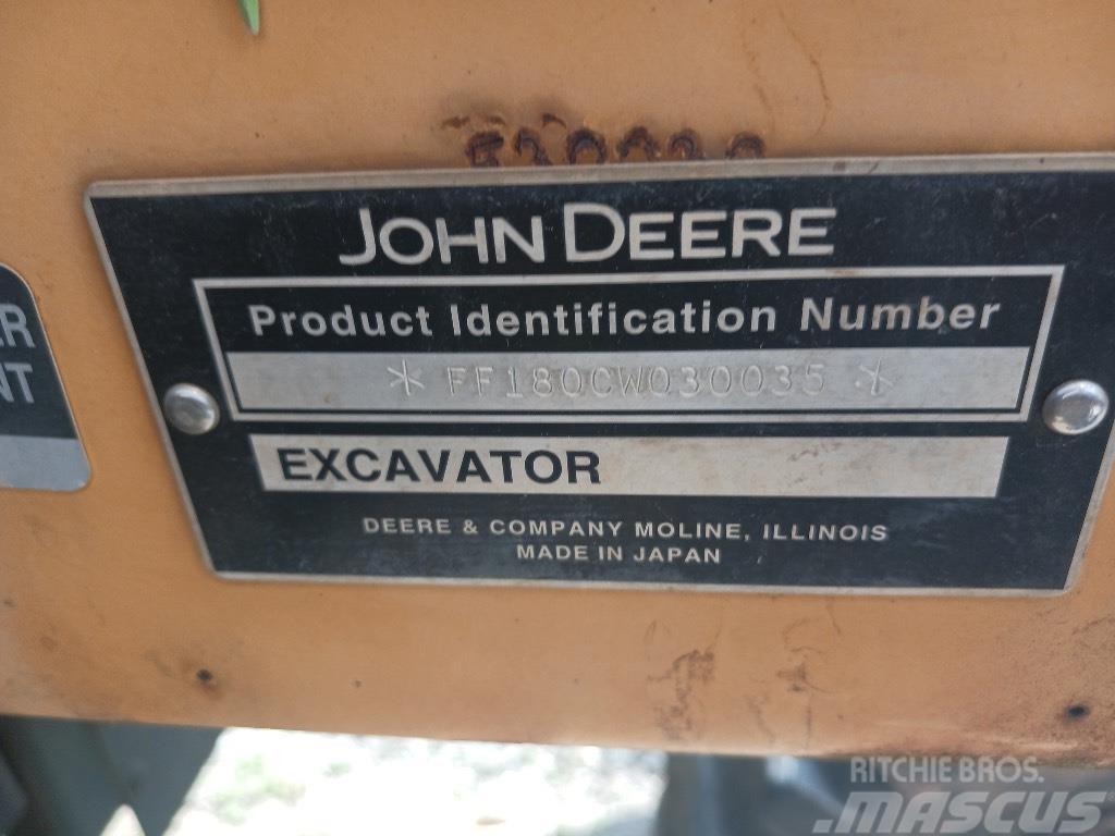 John Deere 180 C Pyöräkaivukoneet