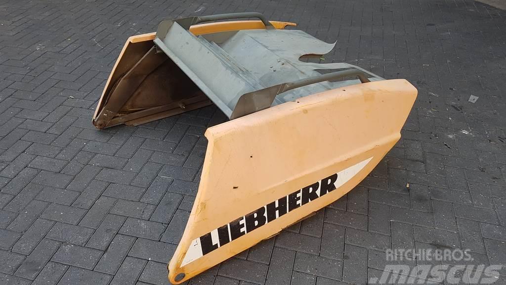 Liebherr L 544 - Engine hood/Motorhaube/Motorkap Alusta ja jousitus
