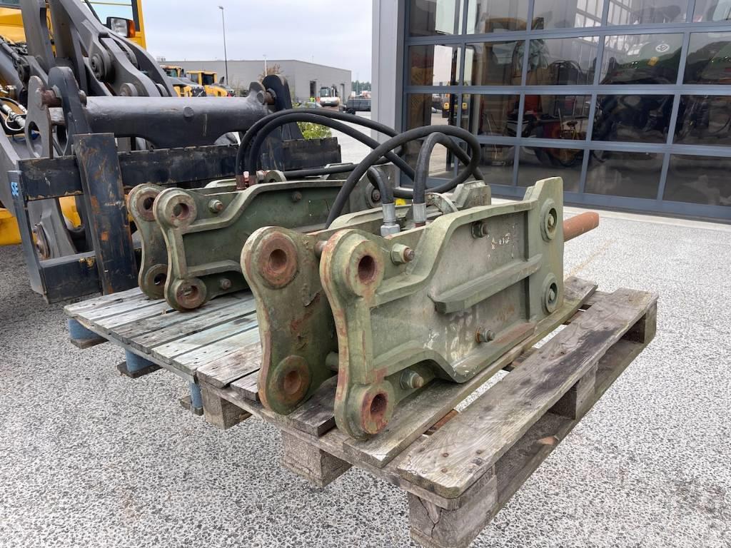 Dehaco demolition hammer / Hydraulic breaker Machine weig Iskuvasarat