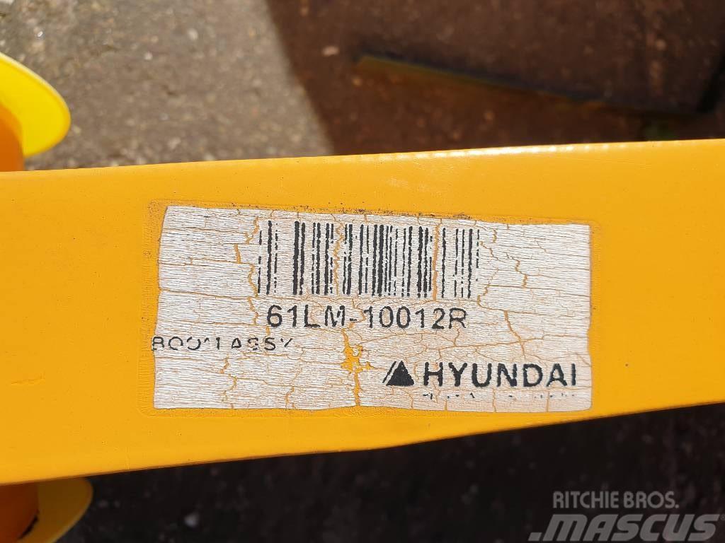 Hyundai Loader boom HL757 Alusta ja jousitus