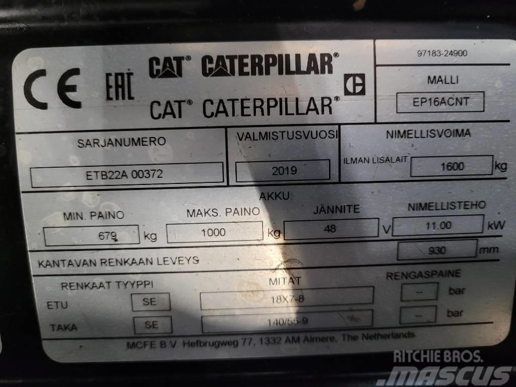 CAT EP16ACNT Sähkötrukit