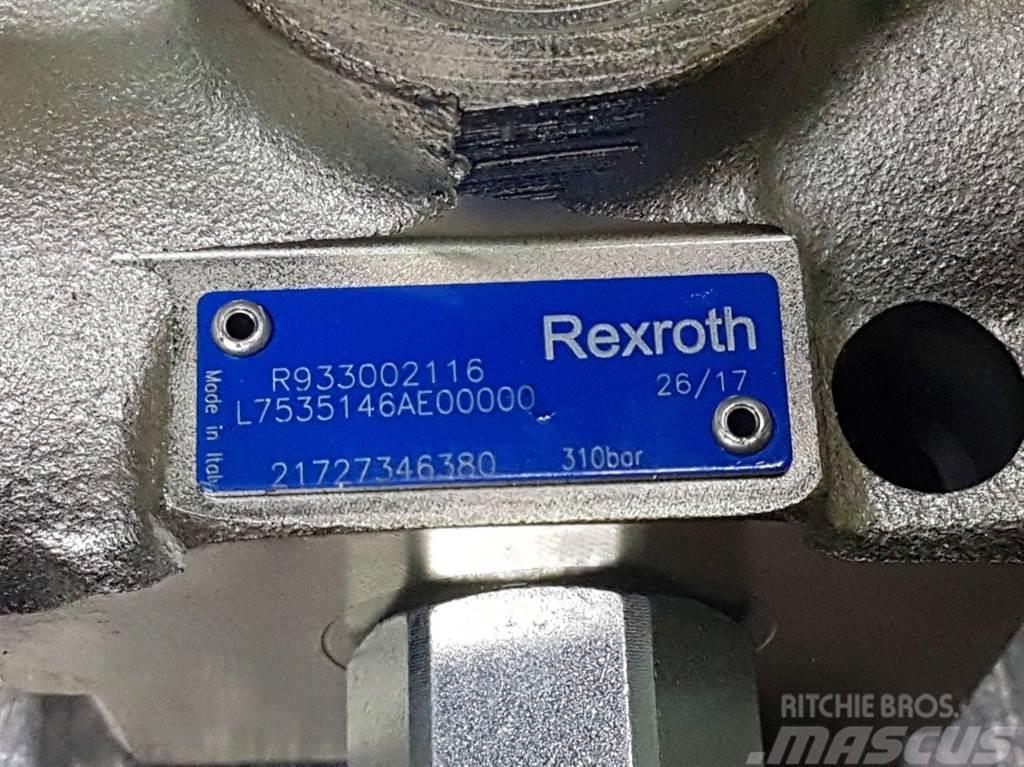 Rexroth L7535146AE00000-R933002116-Valve/Ventile/Ventiel Hydrauliikka