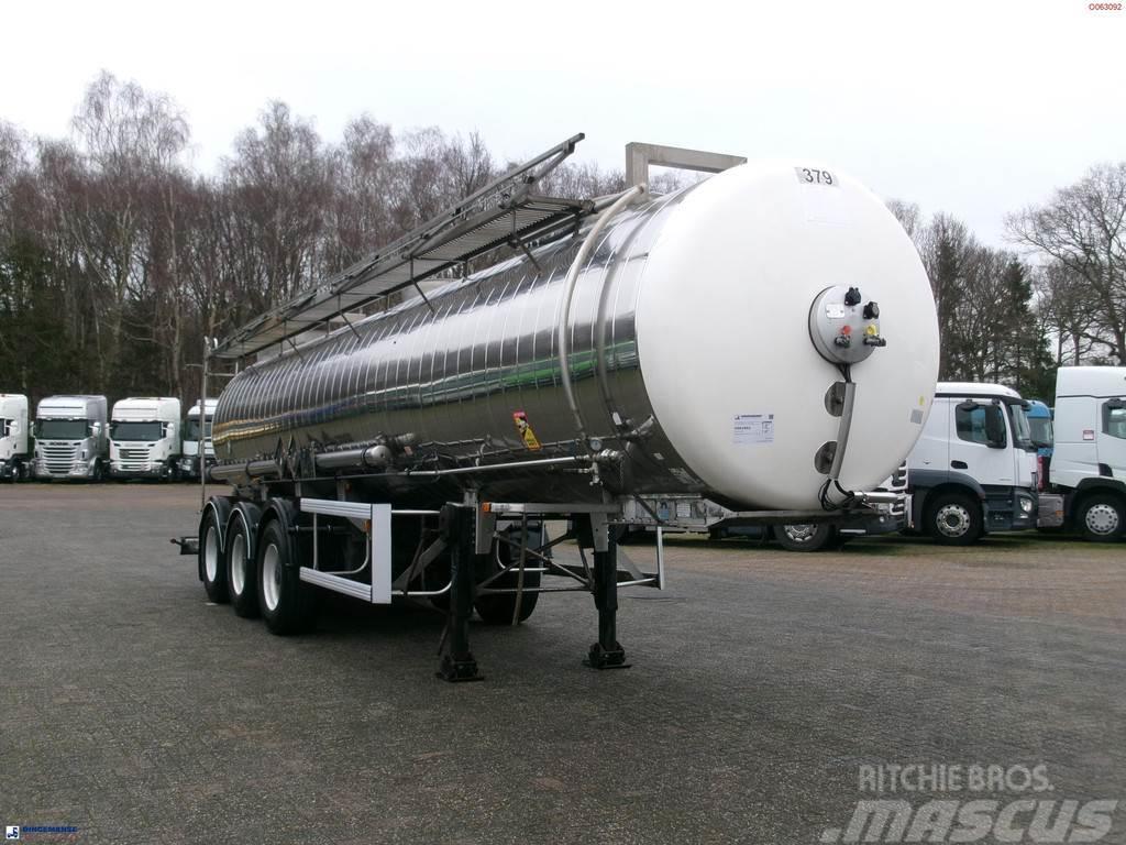 Maisonneuve Chemical tank inox 22.3 m3 / 1 comp Säiliöpuoliperävaunut