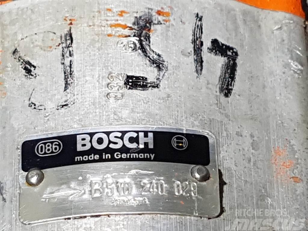 Bosch B510 240 029 - Atlas 45 B - Gearpump/Zahnradpumpe Hydrauliikka