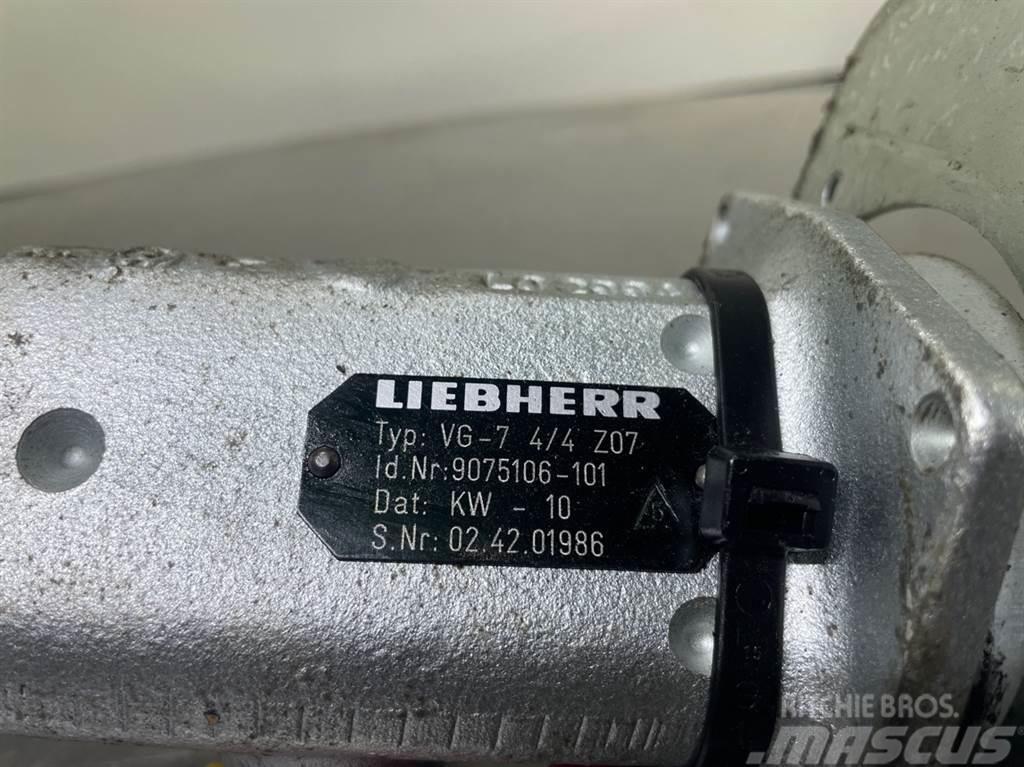 Liebherr A924B-9075106-Servo valve/Servoventil Hydrauliikka