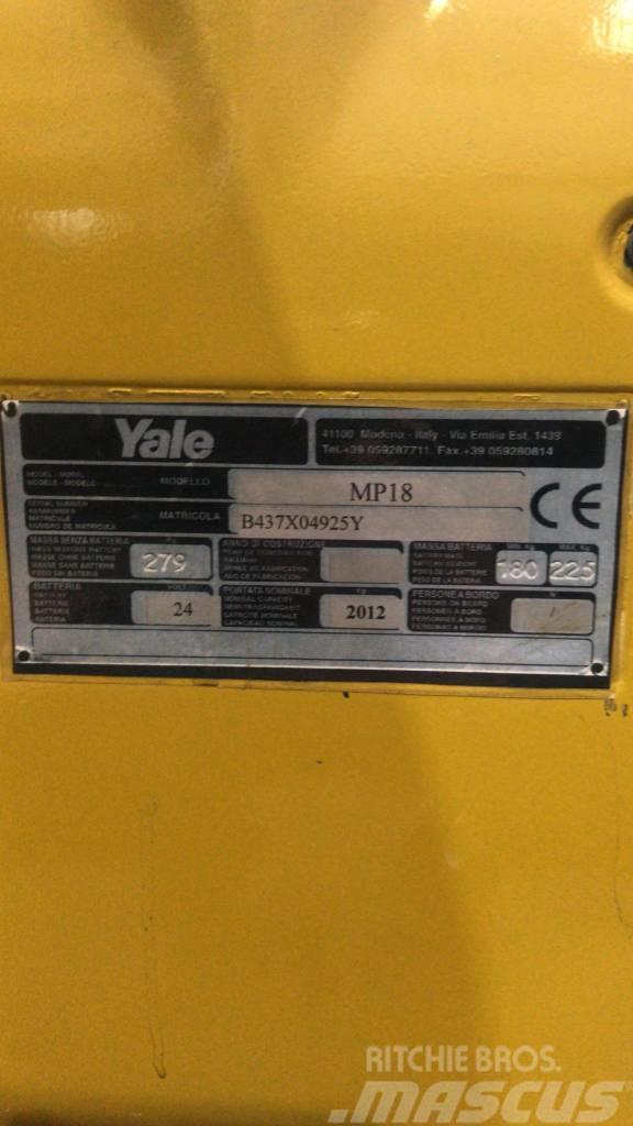 Yale MP18 Lavansiirtotrukit