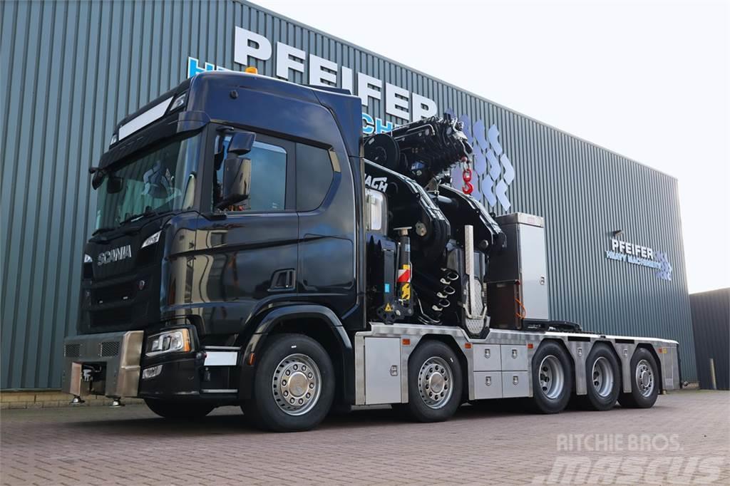 Scania R540 10x4 + CORMACH 150000 E8 F308 HP Valid Mobiilinosturit