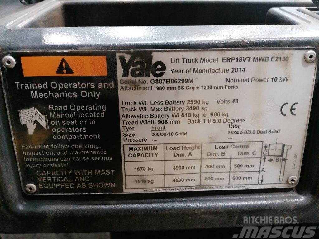 Yale ERP18VT Sähkötrukit