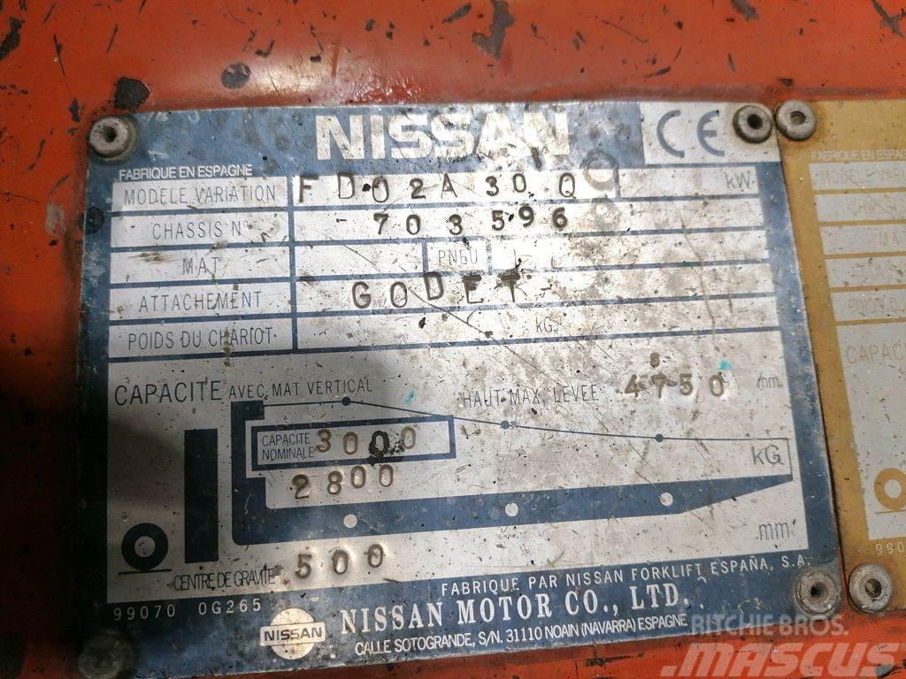 Nissan FGD02A30Q Dieseltrukit
