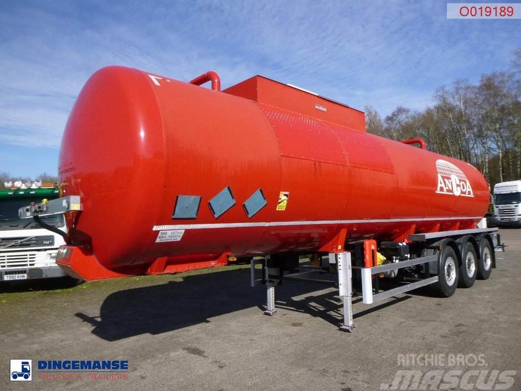 Cobo Bitumen tank inox 34 m3 / 1 comp Säiliöpuoliperävaunut