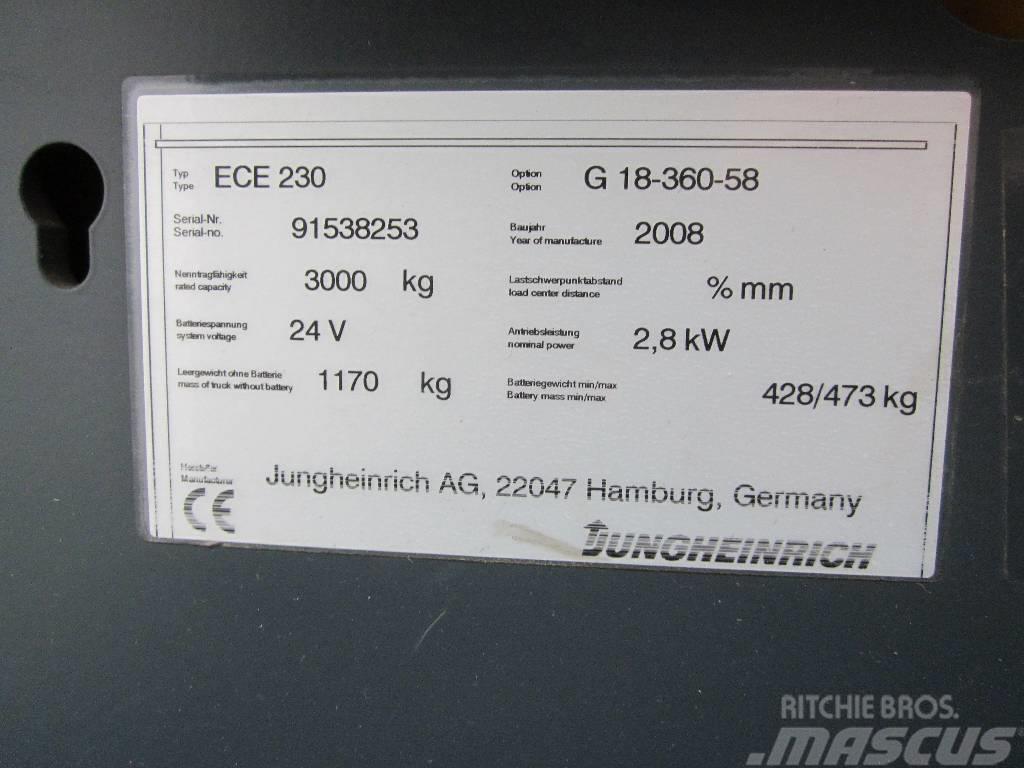 Jungheinrich ECE230 Sähkötrukit