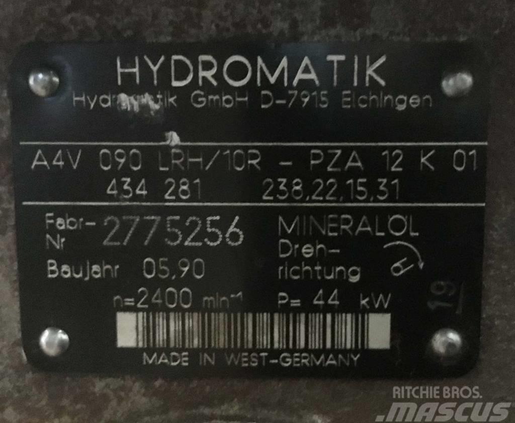 Hydromatik A4V090 Hydrauliikka