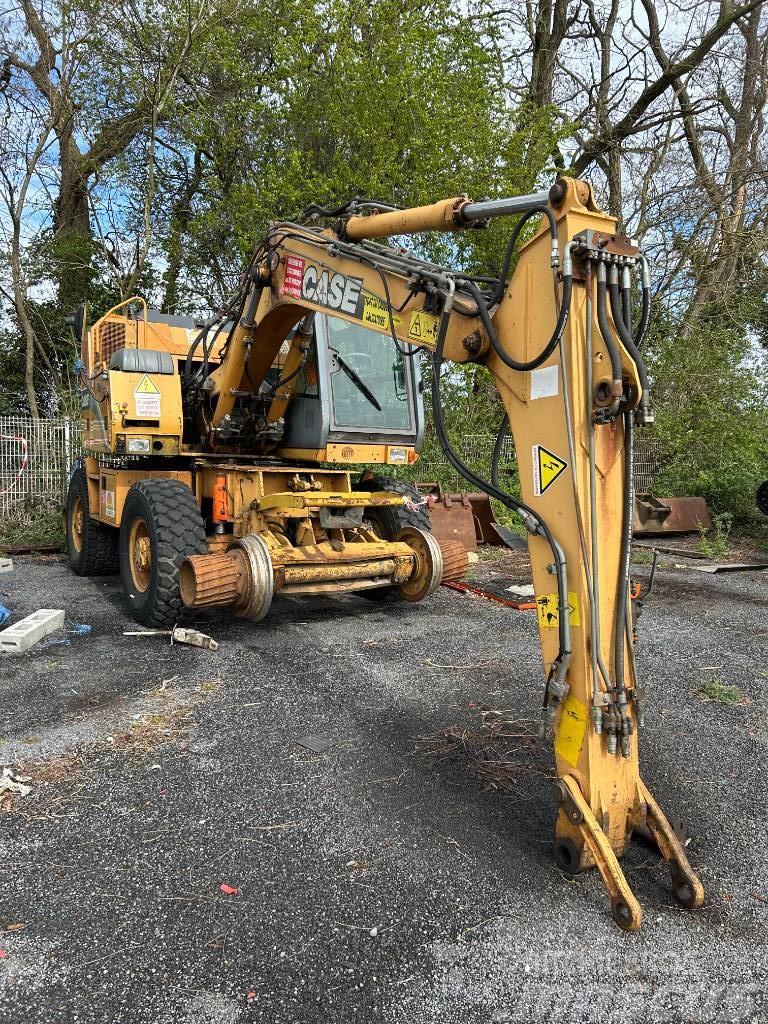 CASE 788 PRR Rail Road excavator Rautateiden kunnossapito