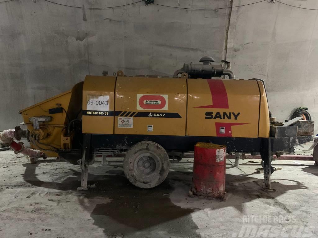 Sany Concrete Pump HBT6016C-5S Betonipumppuautot