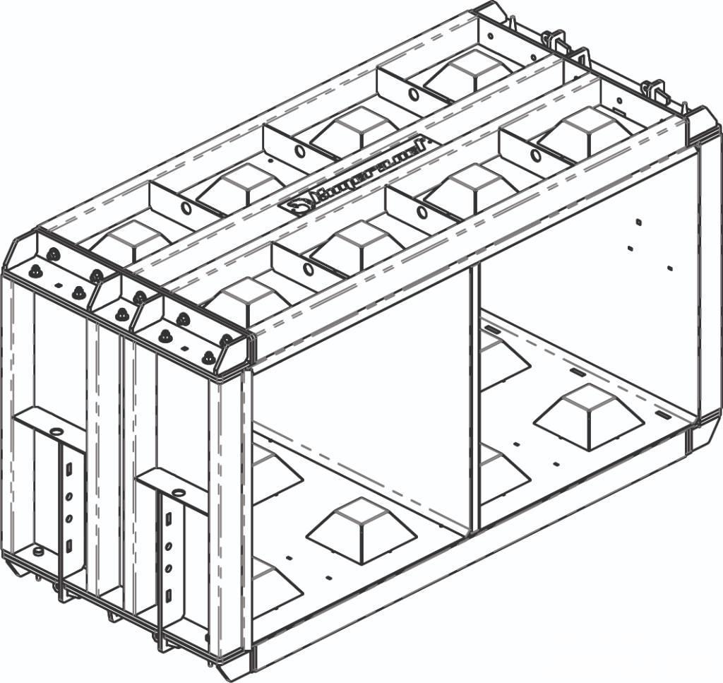  BETONstation Kimera Legoform Beton L1688 Lisävarusteet
