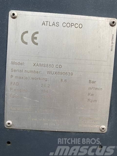 Atlas Copco XAMS 850 CD 7 Kompressorit