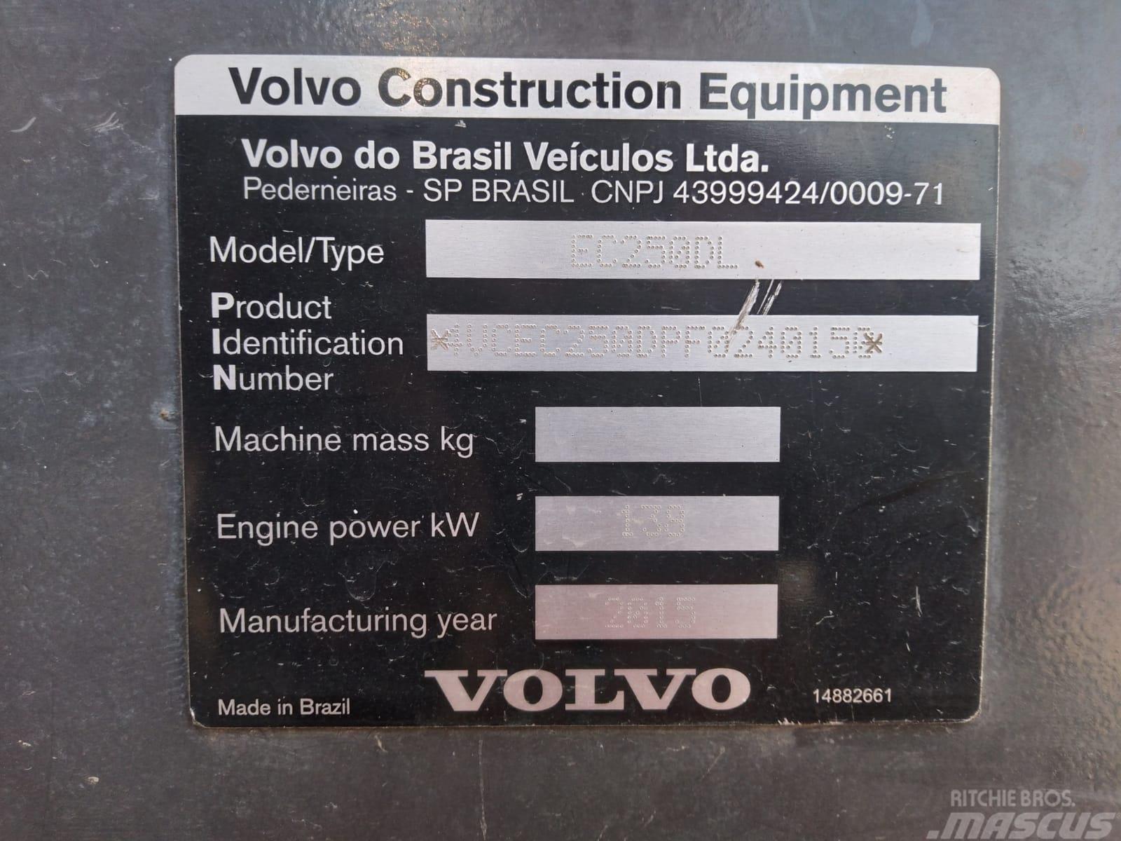 Volvo EC 250 D L Telakaivukoneet