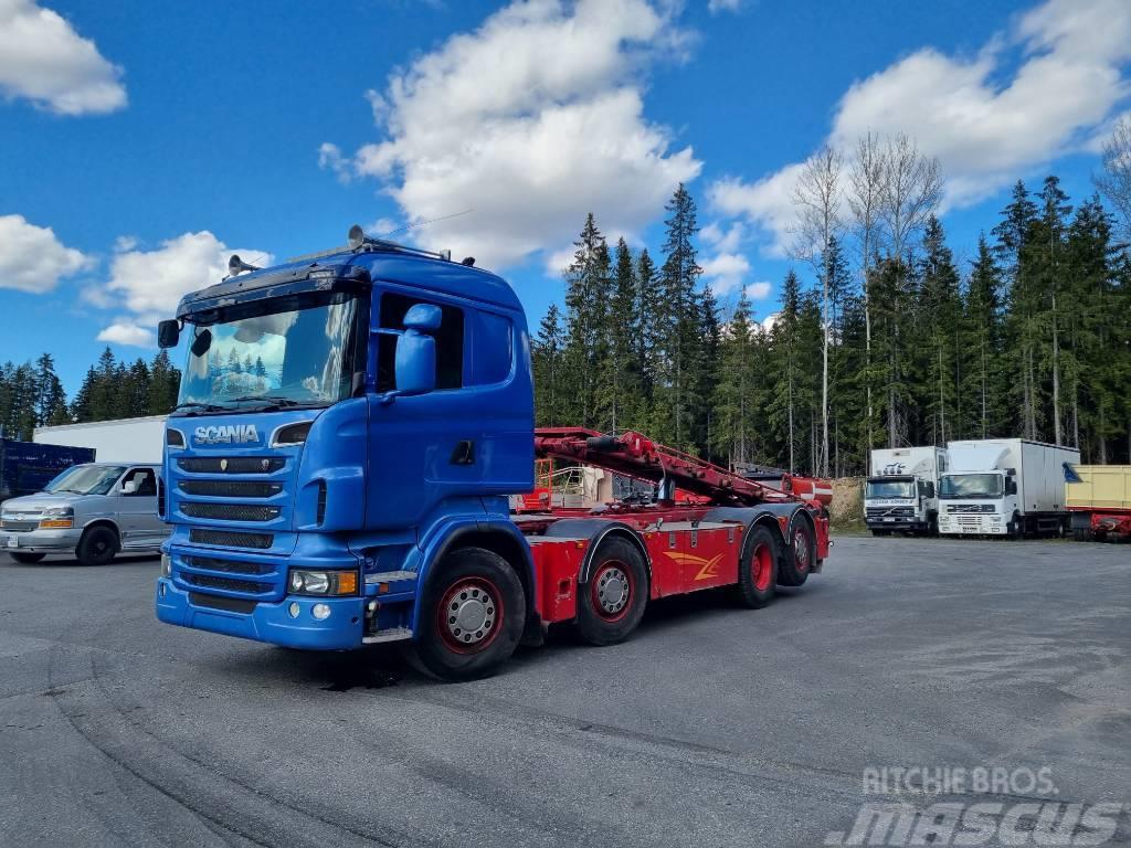 Scania R560 8x2*6HNB Vaihtolava-autot