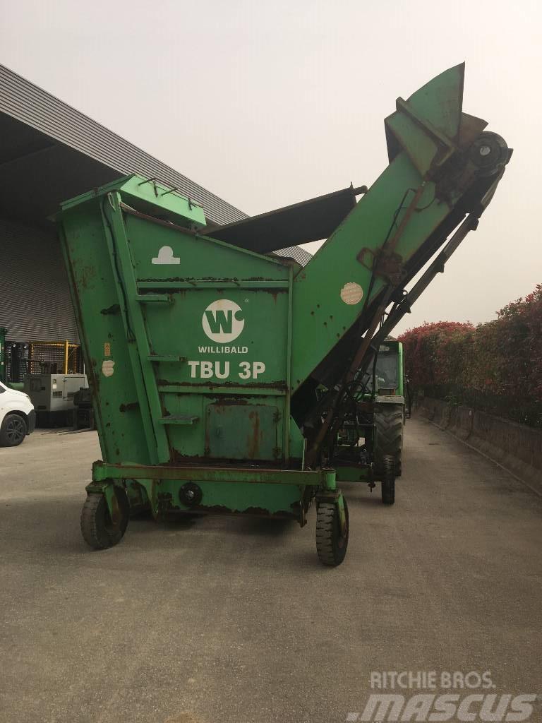 Willibald TBU 3P Kompostin kääntökoneet