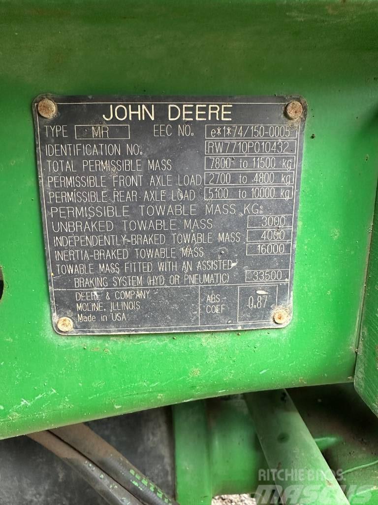 John Deere 7710 Traktorit