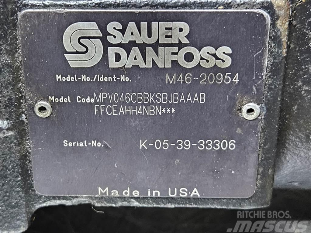 Sauer Danfoss MPV046CBBK-M46-20954-Drive pump/Fahrpumpe/Rijpomp Hydrauliikka