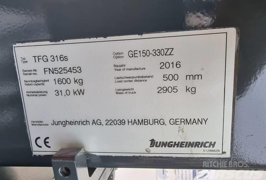 Jungheinrich TFG 316 S Nestekaasutrukit