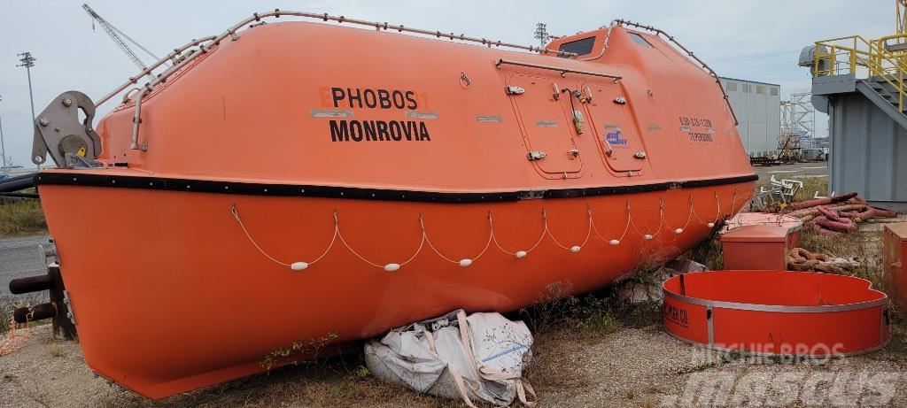  Norsafe 75 Person Lifeboat JYN85F Veneet, proomut ja ponttoonit