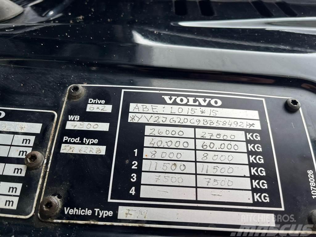 Volvo FMX 460 6x2*4 Meiller RK 20 ton L=6194mm Koukkulava kuorma-autot