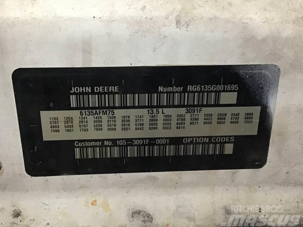 John Deere 6135AFM75 FOR PARTS Moottorit