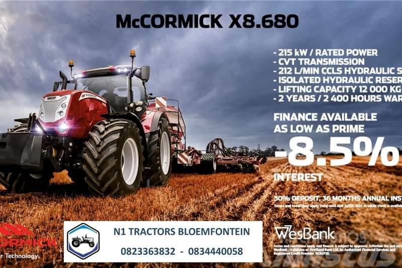 McCormick PROMO - McCormick X8.680 (215kW) Traktorit