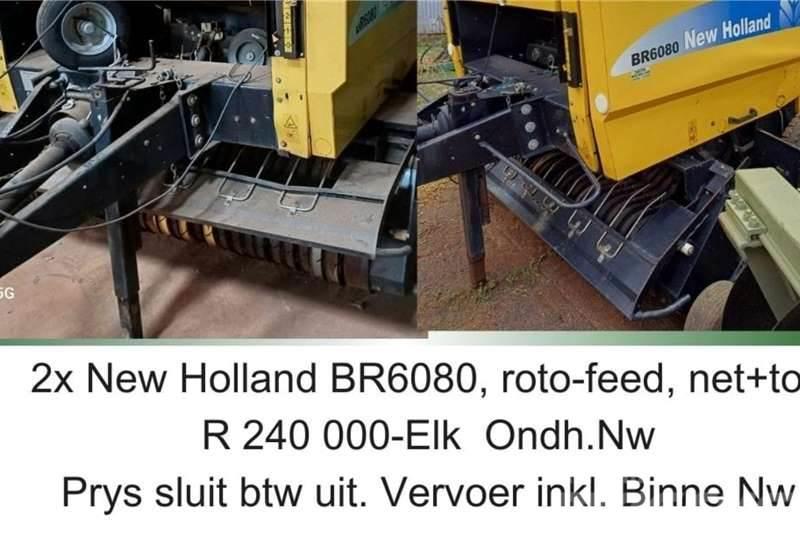 New Holland BR6080 - roto feed - net and twine Muut kuorma-autot