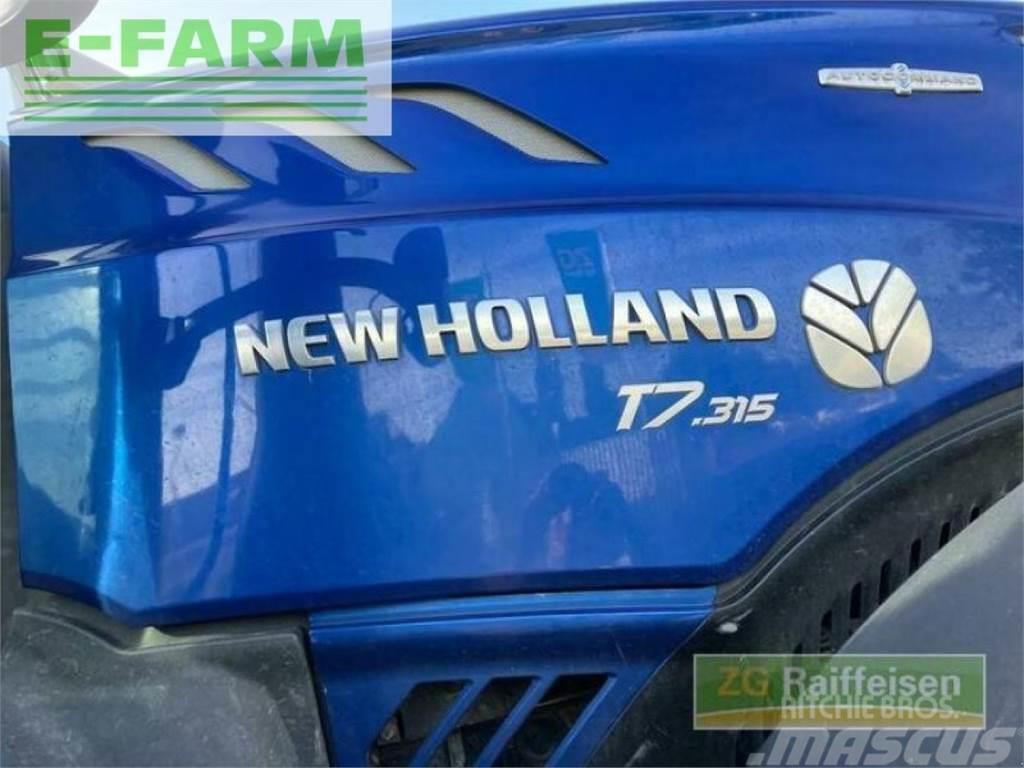 New Holland t 7.315 hd Traktorit
